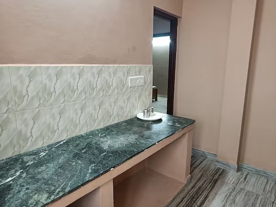 Granite wash counter in the room